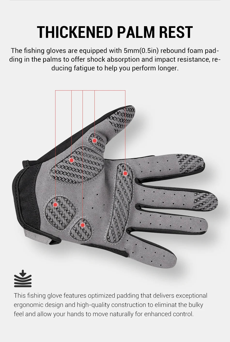 Gants de pêche - Noeby